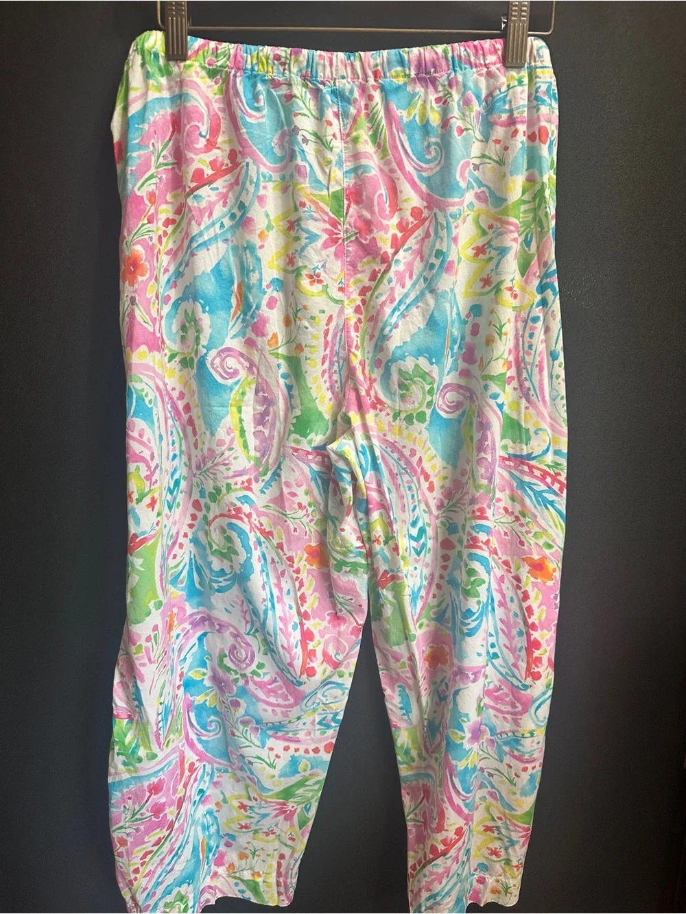 Lauren by Ralph Lauren Women's Multicolor Paisley Pajama Set - Pink & Blue